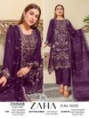 Zainab Chottani By Zaha 10233 To 10235 Pakistani Salwar Suits Wholesalers In Delhi
